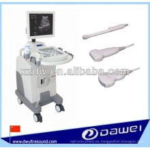 Completamente digital Trolley Ultrasound Scanner y máquina ultrasónica